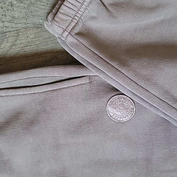 ☕️PINK Premium Fleece SET NEW Half-Zip Sweatshirt & Sweatpants Medium ☕️ - Picture 6 of 6